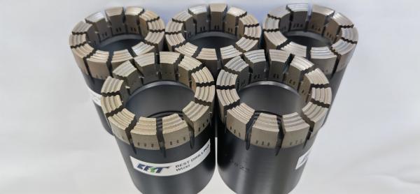 47.7mm-122.3mm Imprégnés de diamants de noyau de forage Bits Exploration minière