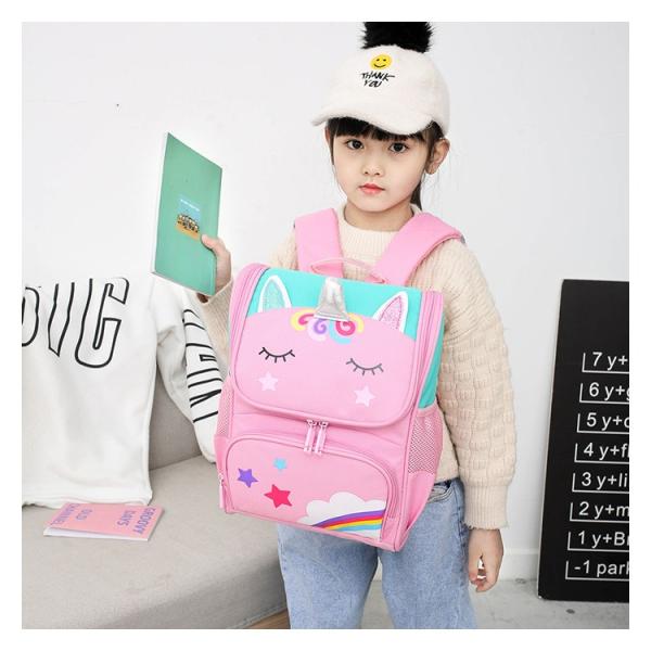 Customized Color Child Backpack for Girls Boys School Bag Design