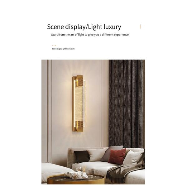 JYLIGHTING Wall Lights For Home Indoor Light Wall Lamp Led For Corridor Lighting Luxurious Modern Crystal Wall Lamp