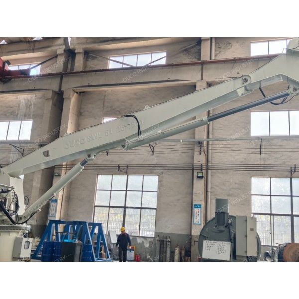 5T15M Knuckle Boom Offshore Crane