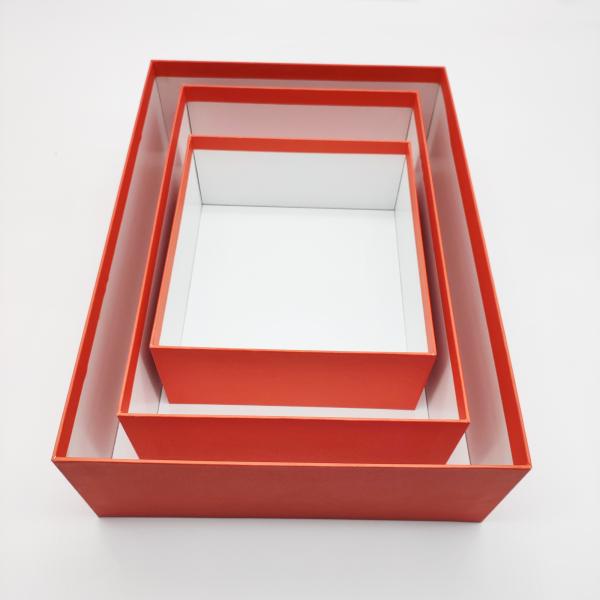 Customized Cardboard Gift Packaging Box Decorative Gift Boxes With Lids