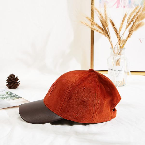 Custom Velvet Embroidered Baseball Caps With Debossed Metal Buckle