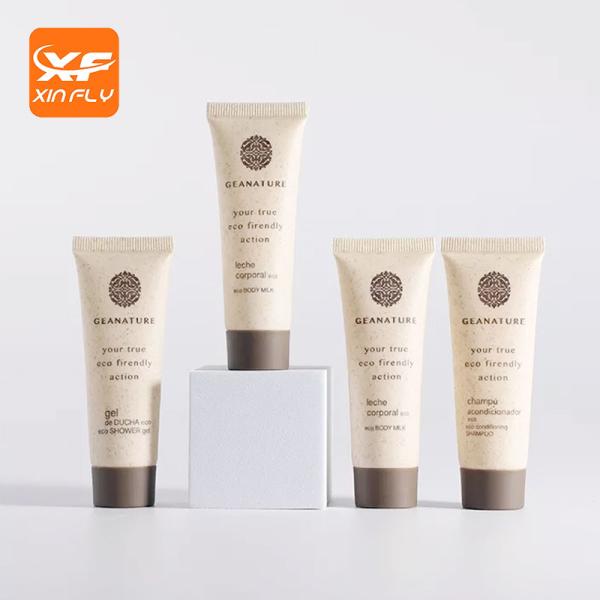 Eco Friendly Biodegradable Wheat Straw Plastic Material Shampoo Cosmetic Tubes Packaging at low price