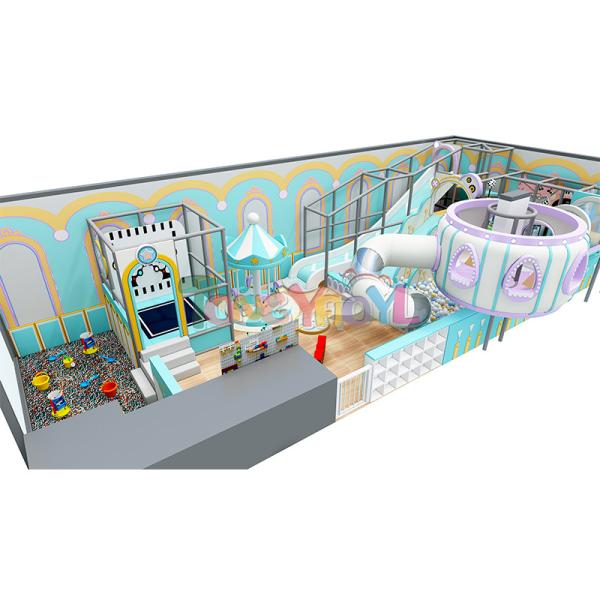 Green Multi Functional Play Soft Indoor Playground Children Playground