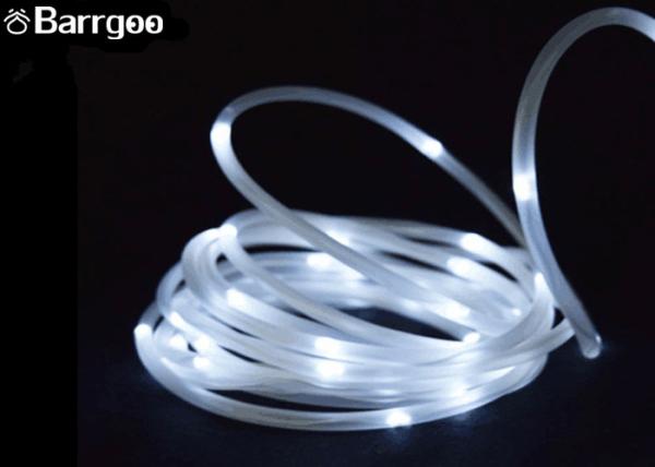 Battery Operated Decorative Patio String Lights , 50 LED Hanging Rope Lights 