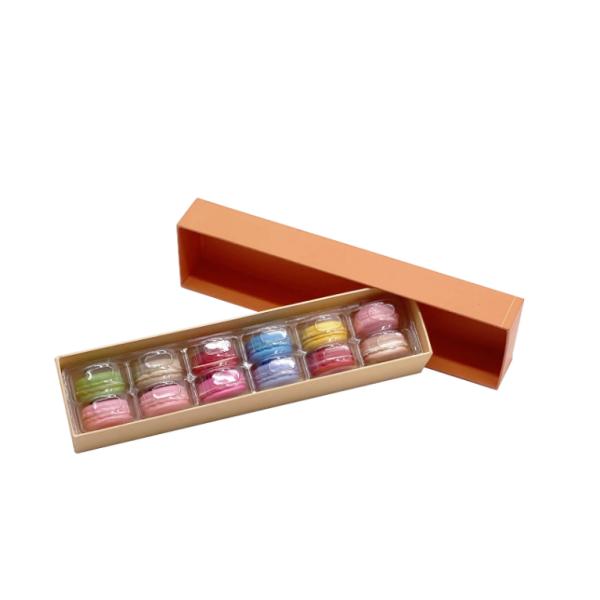Macaron Packaging Paper Box Gift Box Beautiful Shape Biscuit Snack Box