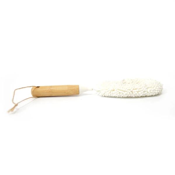 29*6.5CM Decanter Cleaning Brush With Bamboo Handles For Areas Baby Bottles