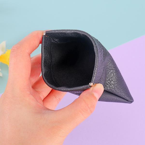 PU Shrapnel Bag PU Shrapnel Bag, Pu Coin Key Bag Creative Coin Bag Portable Coin Storage Small Cloth Bag Dustproof Mini Storage Bag