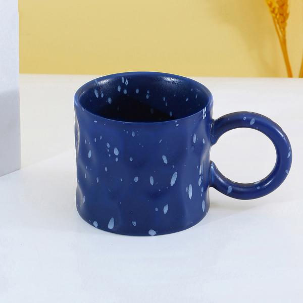 Restaurants A Grade Glazed Ceramic Coffee Porcelain Mugs With Handle