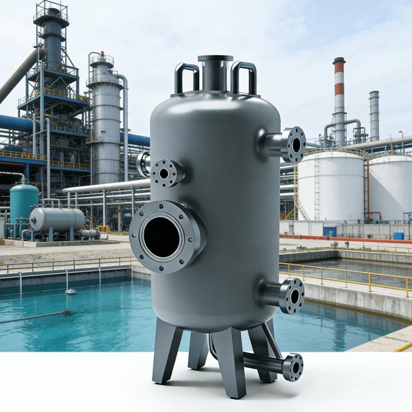 Stainless Steel Air To Water Heat Exchanger with Customized Size and 0.1-10 Mpa Design Pressure
