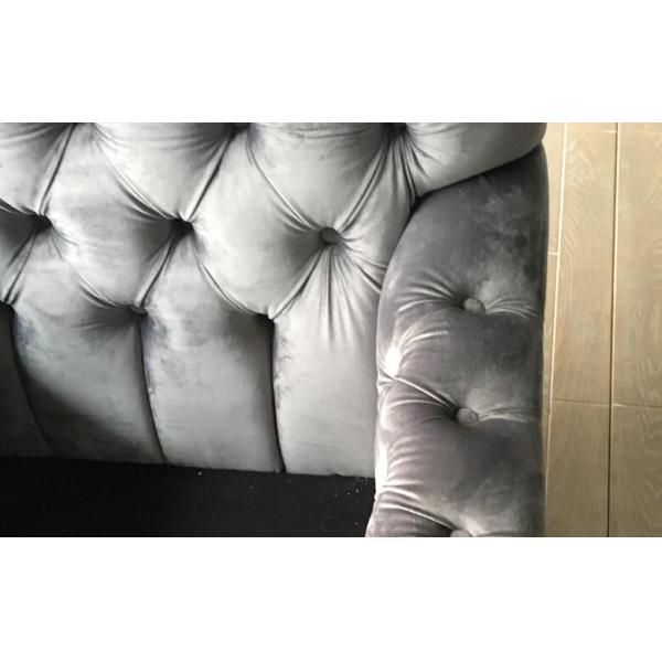 Fabric upholstery oak wood hotel lounge chair/single sofa/living room single sofa