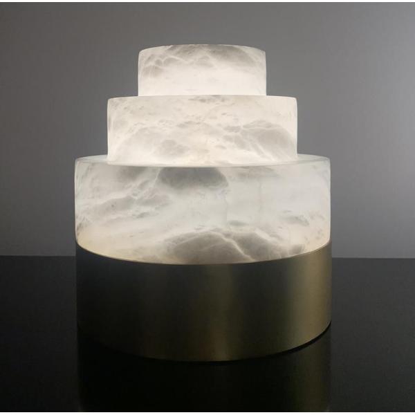 Алабастерная лампа PLI Стенная лампа Стенная лампа Медная лампа Современный роскошный светодиодный ресторан