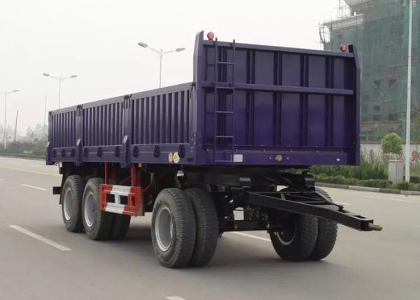 40T Capacity Multifunction 30ft Drawbar Drop Side truck Trailer