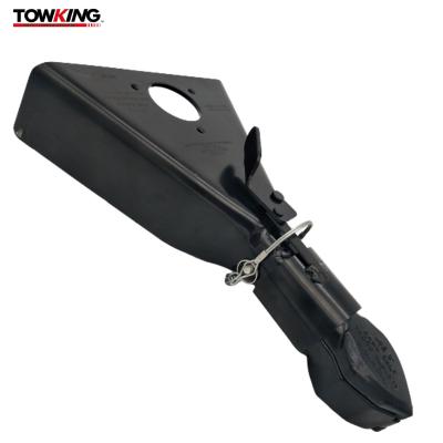 Adjustable 2 Inch Trailer Coupler A Frame , 7000 Lb Trailer Coupler