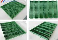 Plancher en plastique de porcherie, plancher en plastique à la traîne pour les porcs
