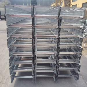 Bandeja portacables de aluminio duradero tipo escalera para garaje, resistente a la intemperie, 2400/3000/5800/6000mm