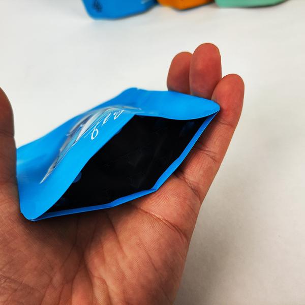 Детские пластиковые решетки с резюмером, отпечатываемые мешки с травой Майлар, без запаха, мини мешки.