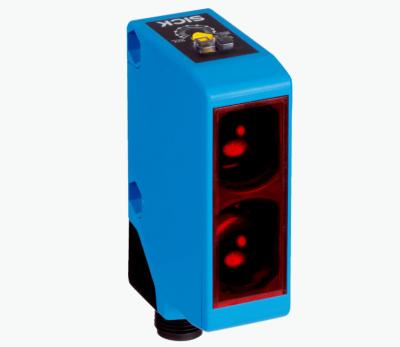 Compact SICK W250-2P2431 Photoelectric Sensor with Visible Red Light and Part No. 6044699