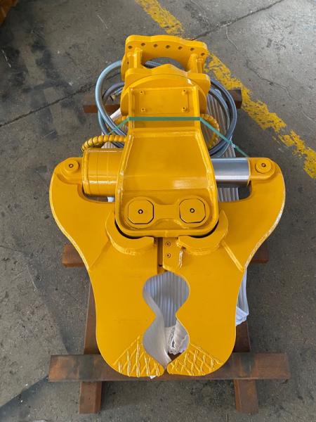 Double Cylinder Excavator Shear Metal Scrap Concrete Building Demolition Attachment