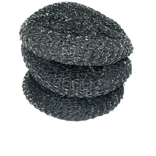 Boule de nettoyage en fil d'acier inoxydable pour casseroles, poêles et grils de cuisine