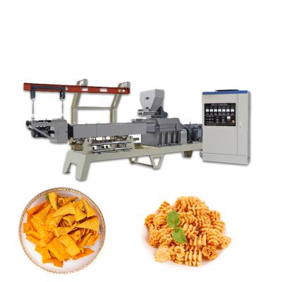 Linha de produção máquina de SIEMENS Fried Flour Bugles Snack Food