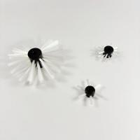 Surface Finishing Brush For Pipes Fits Various Plumbing Sizes Smooth Paint Finish