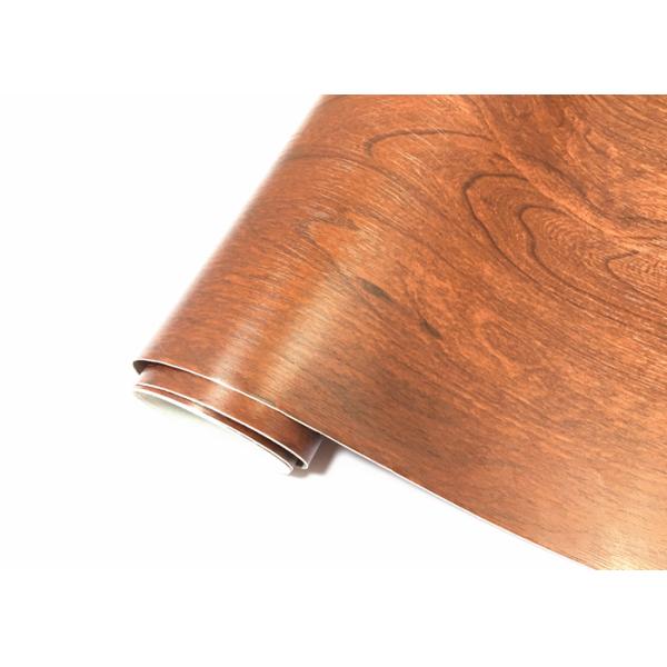 White Fashionable Wood Grain Adhesive Contact Paper Home Decoration