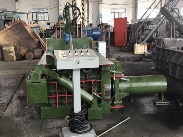 Máquina hidráulica horizontal da prensa de empacotamento da sucata para a precisão alta de alumínio
