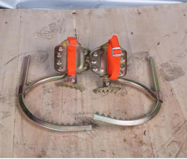 Wood Steel Pole Climbers Safety Cable Pulling Tools For Mail And Telephone Lline