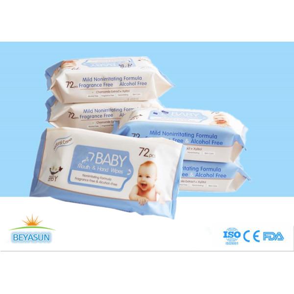 Младенец устранимый намочил Випес Хандклеанинг толстой и пушистой супер ткани Нонвовен