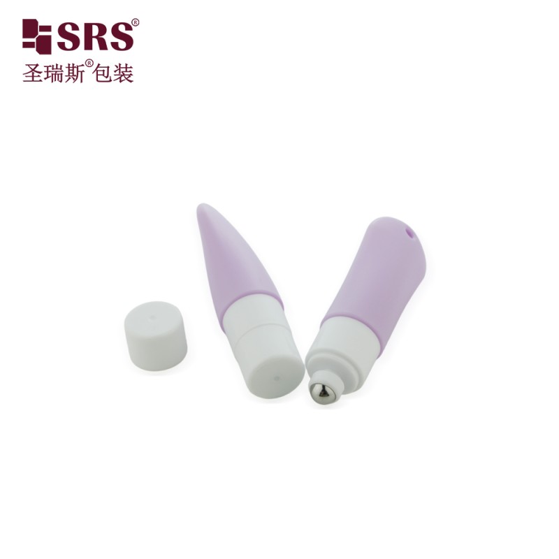 KG2-20ML Tube Shape HDPE Bottle With Hole Rope For Anti-Itch Liquid Roller Ball Bottle