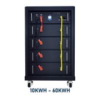 Batterie au lithium haute tension empilable LiFePO4 adaptée à l'onduleur triphasé