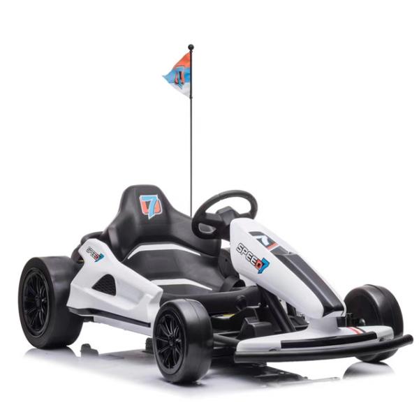 Direct Sale 12V/24V Electric Kart for Kids 2-4 Years Blue/Red/Yellow/White/Pink/Gray