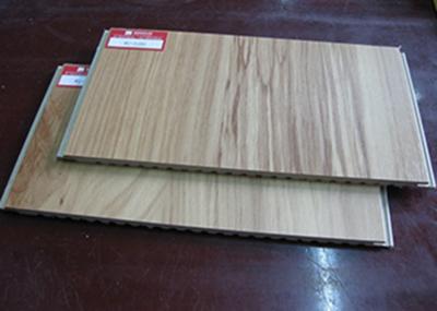Revestimento amigável da parede de Eco WPC com grão de madeira do teste padrão de DIY