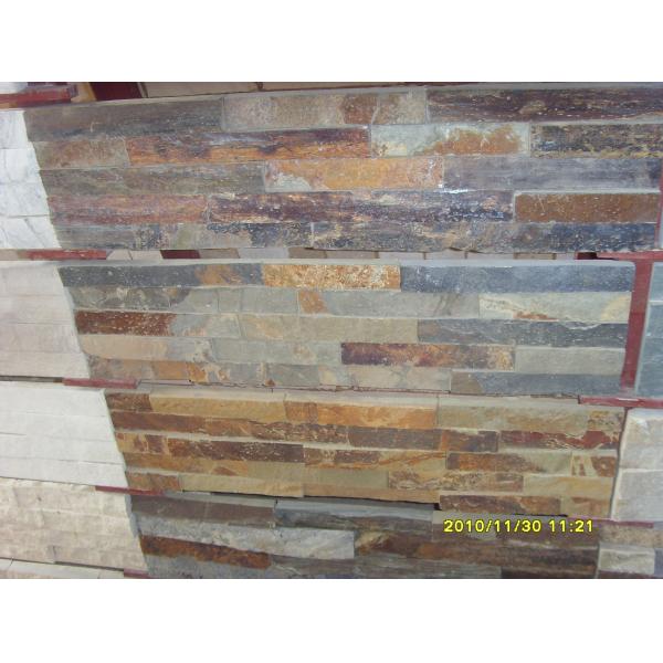 Culture stone natural slate sawn cut split China 30x30cm 40x25cm 60x25cm