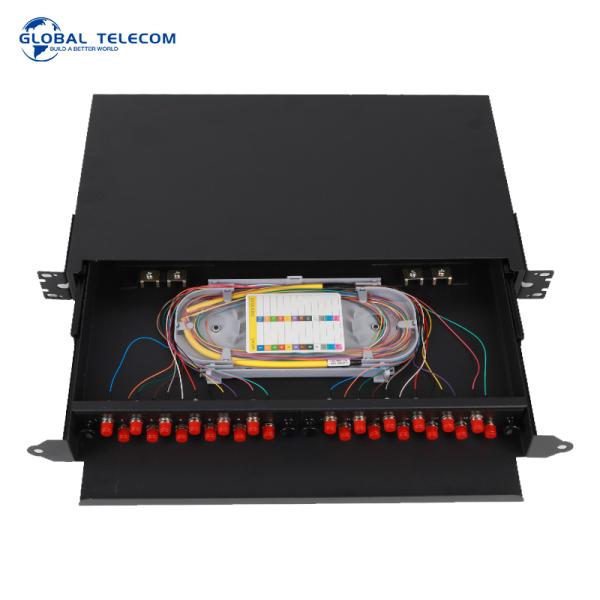 Odf Fiber Optic Patch Panel Wall Mounted 12 24 48 96 144 Port