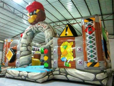 Supplier The Gorilla Inflatable Fun City Inflatable Jumping House Amusement Park