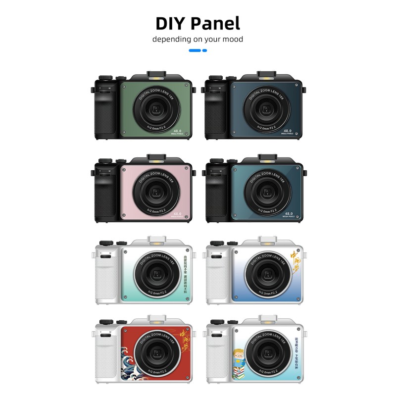 New Style 4k Professional Photo Video Camera Dslr Camcorder Front AF Lens 48MP 18x Digital Zoom Digital Cameras for Photography