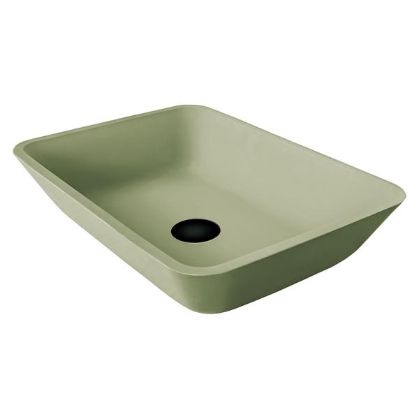 Bathroom раковины шара 105mm 330mm встречный верхний прямоугольный белый салатовый