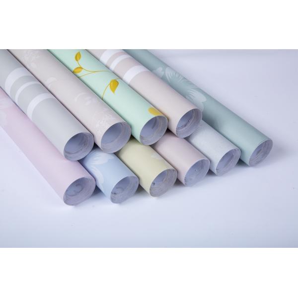 Pink Bedroom Self Adhesive Floral Wallpaper Soundproof Botanical Peel And Stick Wallpaper