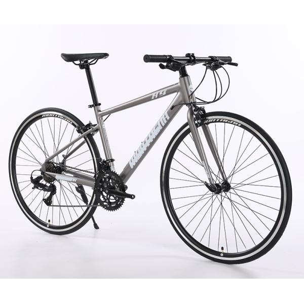 GOMID Custom Bicycle Hybrid Road Bike Alloy Racing 700c Roadbike Simulated Carbon Fiber Gear Cycle