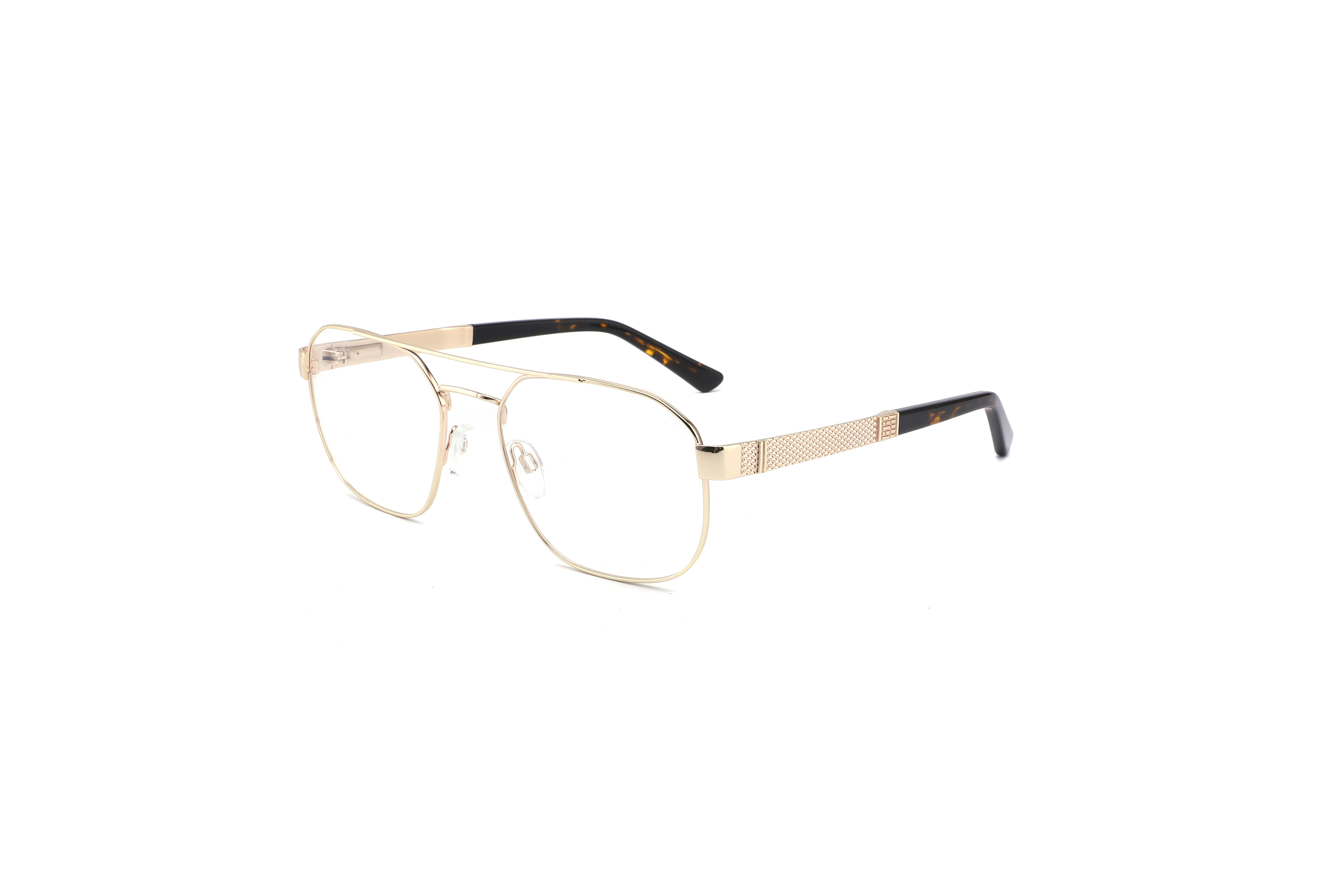 Мост ширины 55mm рамок оптически людей Eyeglasses нержавеющий двойной