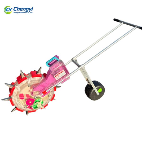 Farmland Heavy Duty Hand Push Seeder With Rust Resistant Coating 4Kg Seed Capacity