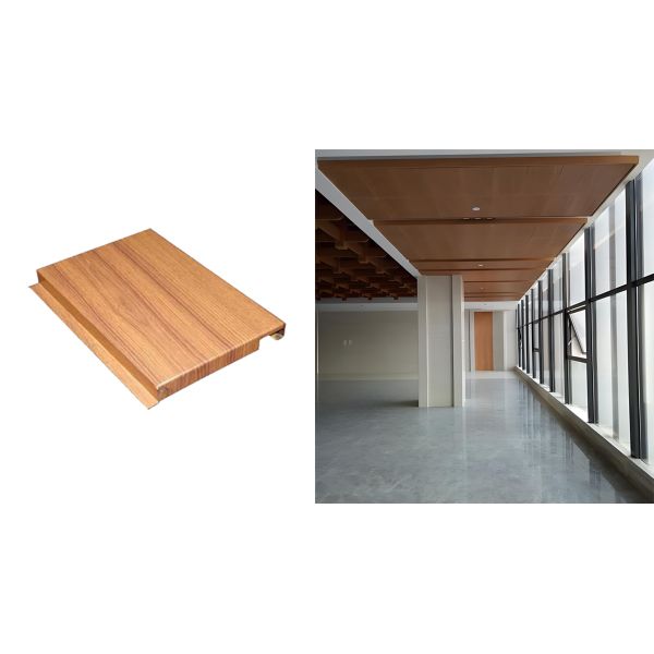 Acoustic Ceiling Tiles Metal Ceilings Designed with Triangle Keel Installation Providing Acoustic Solutions