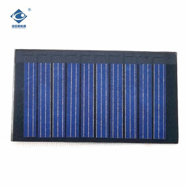 ZW-537307 ETFE/PET Semi Flexible Solar Panel 0.15W PET Laminated Small Size Solar Panel 5V