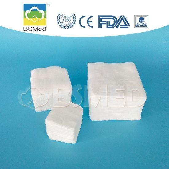 Algodão descartável médico Gauze Swab, raio X estéril de Gauze Swab With