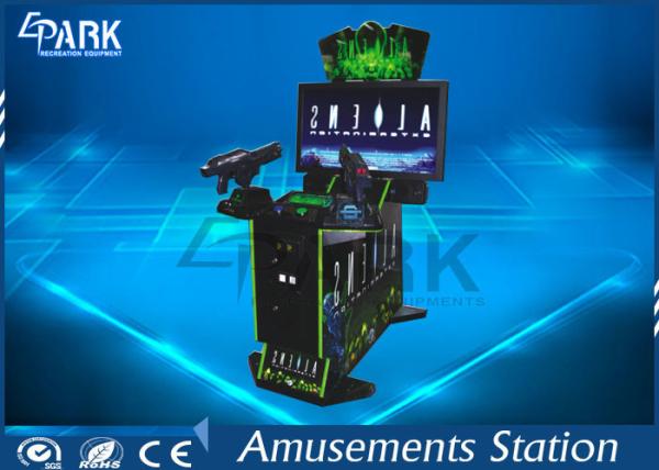 55 Inch Screen Adults Shooting Gun Arcade Machine For Racking Club