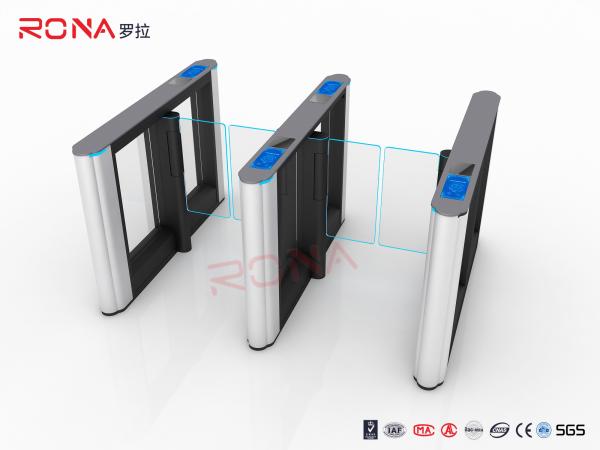 CE Approved Luxury Speed Gate Turnstile Access Control System With Ticket System