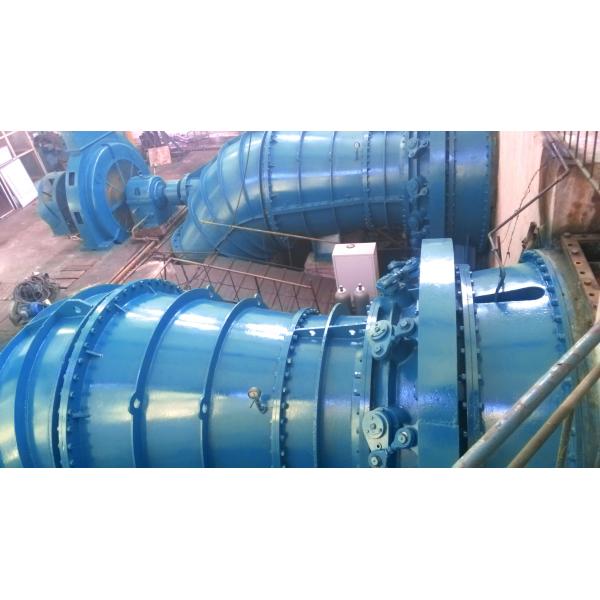 Гидро генератор турбины силы 150RPM 100KW трубчатый