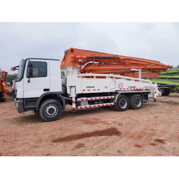 ZOOMLION 2013 Year Concrete Pump Truck 38 M For Sale Used But Stable Condition